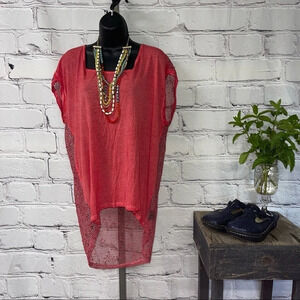 Black swan top womens large